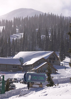 Wolf Creek skiers entrance