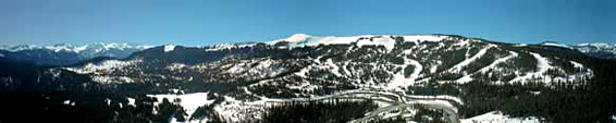 Panoramic view of Wolf Creek