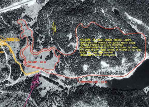 Wolf Creek Ski Area cross country map